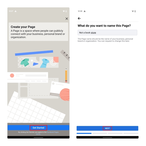 పేజీకి పేరు పెట్టండి